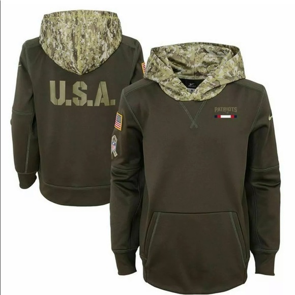 nfl salute to service hoodie patriots